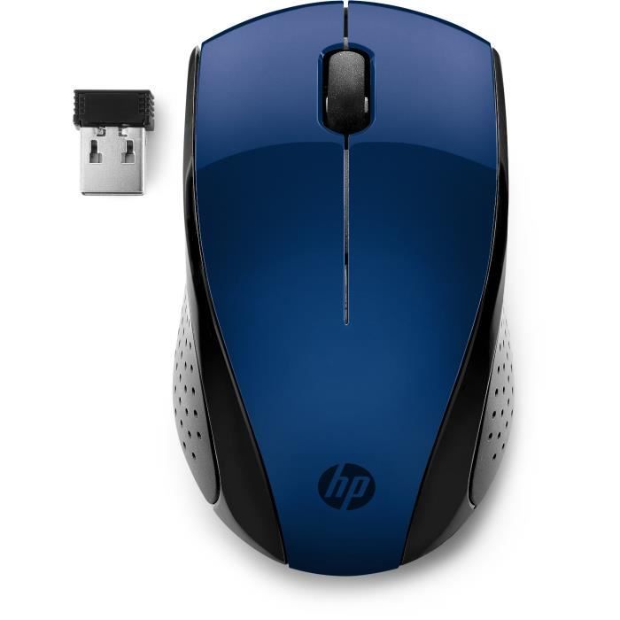 Souris sans fil HP 220 - Bleue lumiere