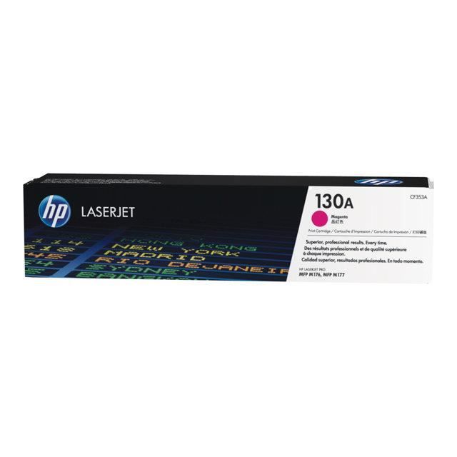 Cartouche de toner magenta HP 130A authentique pour HP Color LaserJet Pro MFP M176n/177 fw