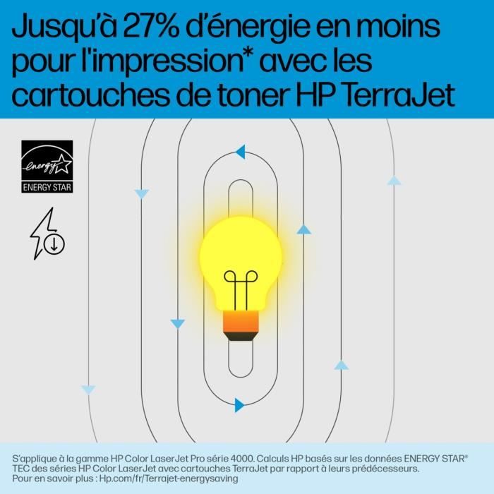 Cartouche de Toner HP 220X Noir grande capacité Authentique (W2200X) pour HP LaserJet Pro 4202 / 4302