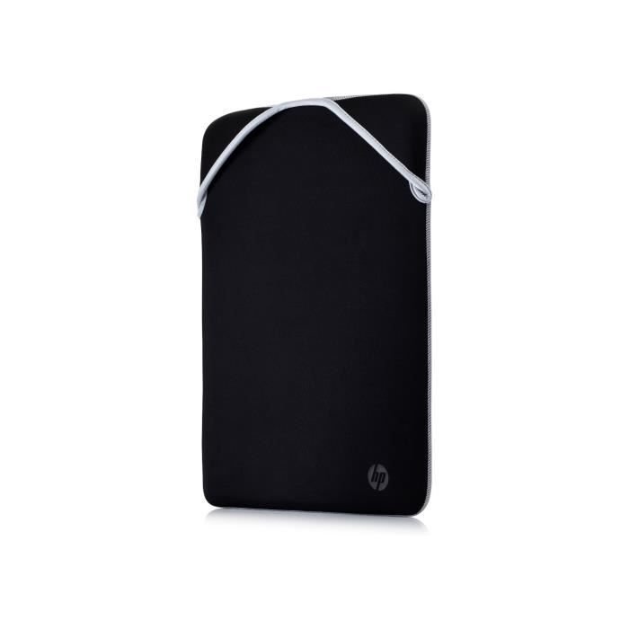 Housse de protection réversible pour ordinateur portable HP 15,6 - Argenté