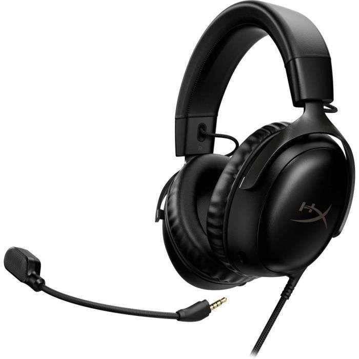 Casque Gamer Filaire - HyperX Cloud III - pour PC & console - Noir