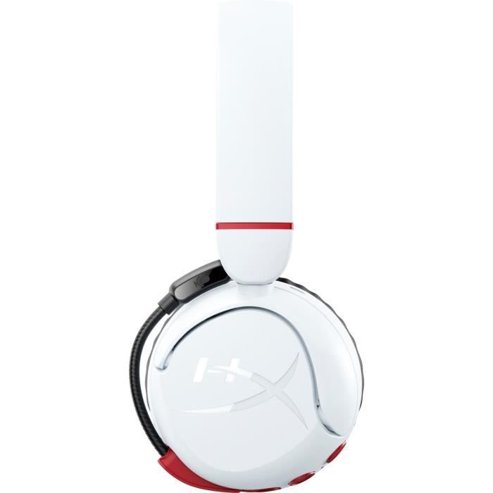 Casque Gamer Sans Fil - HyperX Cloud Mini - pour PC & console - Blanc