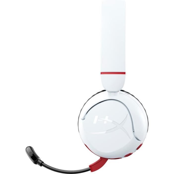 Casque Gamer Sans Fil - HyperX Cloud Mini - pour PC & console - Blanc