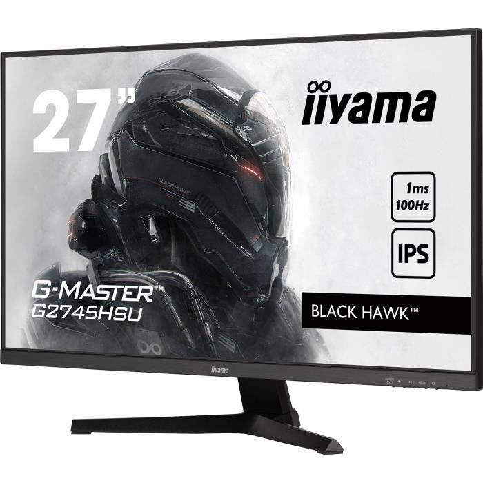 Ecran PC Iiyama Gaming 27 IPS FHDa100Hz 1ms DP HDMI / HUB-USB, speakers