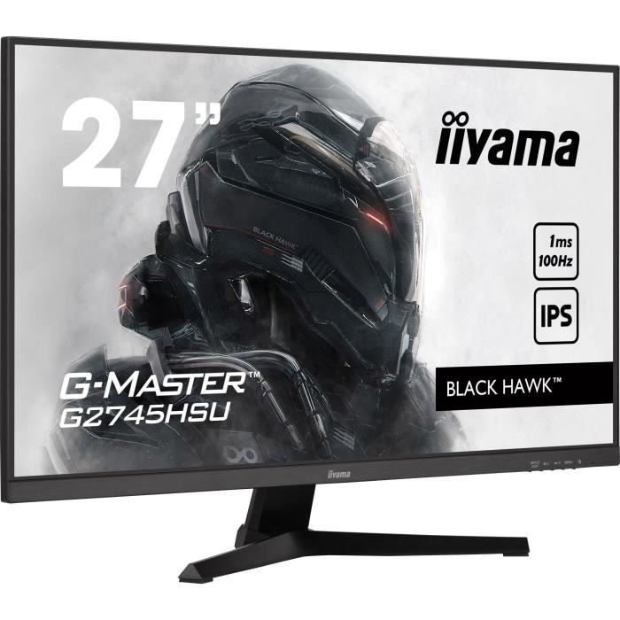 Ecran PC Iiyama Gaming 27 IPS FHDa100Hz 1ms DP HDMI / HUB-USB, speakers