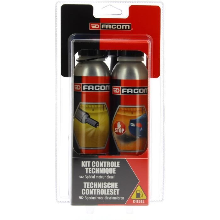 FACOM Huile-Additif FACOM kit controle technique diesel 2x300ml - 2x300ml