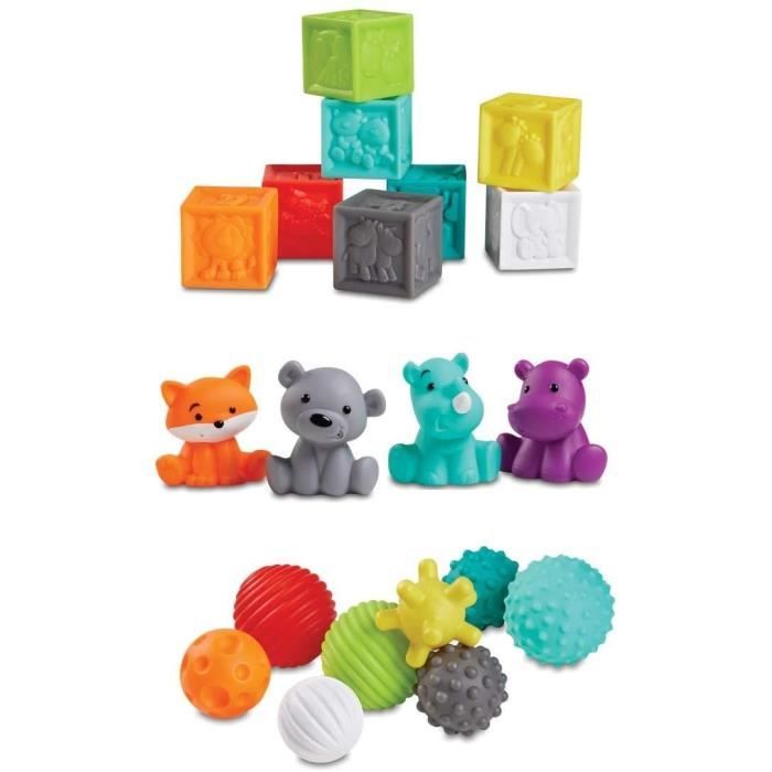 Set sensoriel INFANTINO 20 pieces