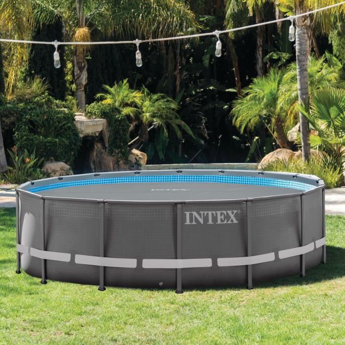 Bâche a bulles pour piscine ronde Intex UTF00142 - Diametre 4,88m - Epaisseur 270 microns