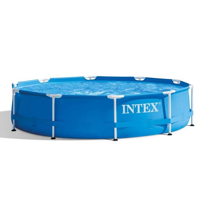 Kit Piscine Tubulaire Métal - Intex