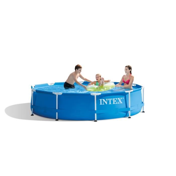 Kit Piscine Tubulaire Métal - Intex