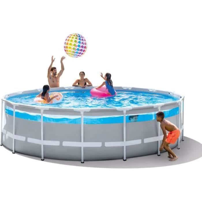 Kit Piscine Prisme Trans 4,88 x 1,22 - Intex