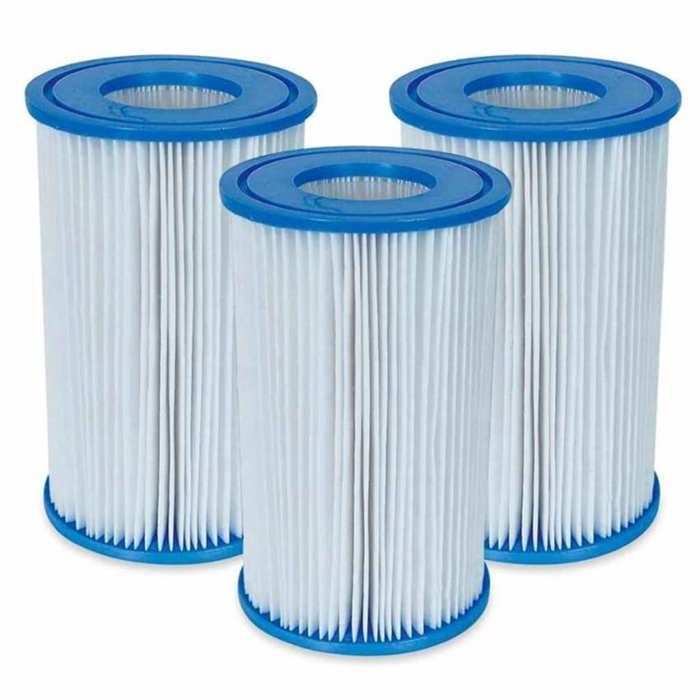 Cartouche de filtration Intex, Dacron Type A 200x110mm Lot de 3 cartouches