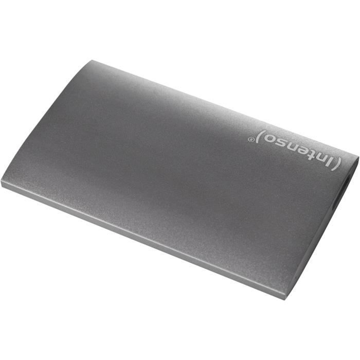 Disque dur SSD externe - INTENSO - PREMIMUM - 512Go - Gris