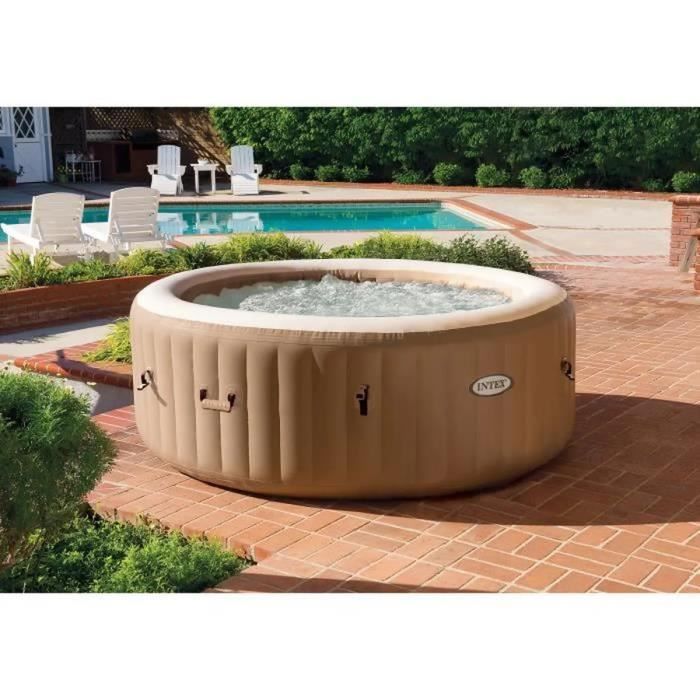 Spa gonflable INTEX - Sahara - 196 x 71 cm - 4 places - Rond - 28426EX