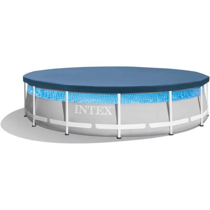 Piscine tubulaire Prism avec fenetre - Intex