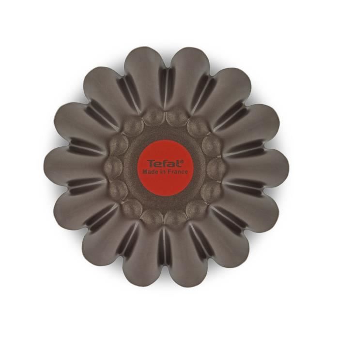 TEFAL Success Moule a brioche 23 cm, Revetement antiadhésif, Fabriqué en France, Tabac J1606602