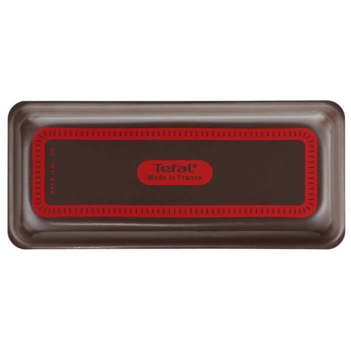 TEFAL Success Moule a cake 26 cm, Revetement antiadhésif, Fabriqué en France, Tabac J1607202