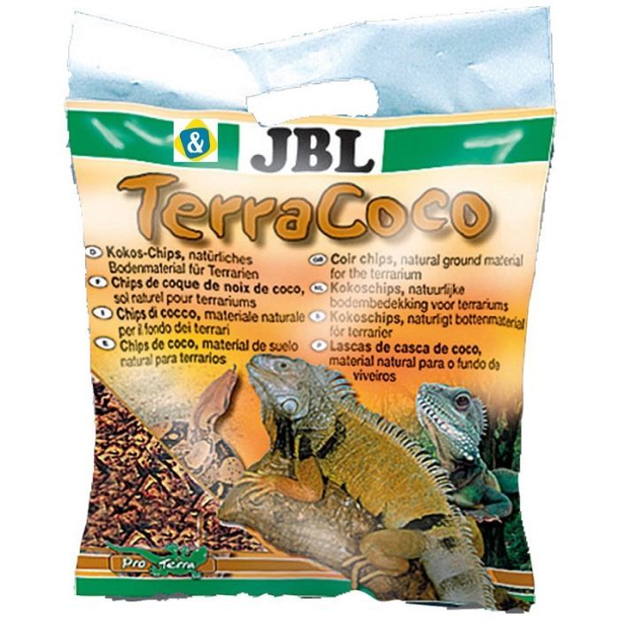 Copeaux de noix de coco Terracoco - JBL ANIMALERIE - Pour reptiles - 5l