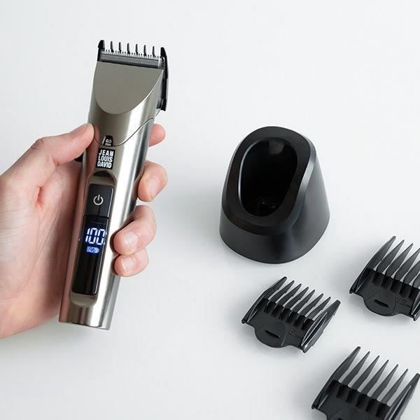 Tondeuse a cheveux - JEAN LOUIS DAVID - Pro Hair Clipper - 20 hauteurs de coupe - Batterie Lithium Ion