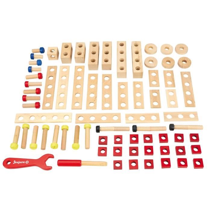 JEUJURA Baril établi - 70 pieces pour bricoler