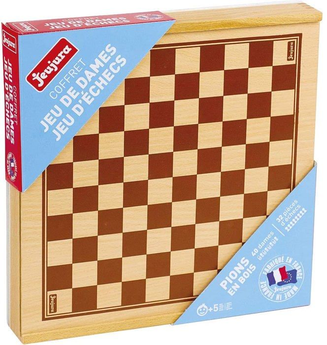 Coffret Jeux de Dames et Echecs