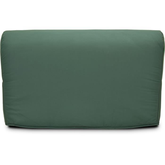 Banquette BZ - Tissu Vert - L143 x P97 x H89cm - Joe