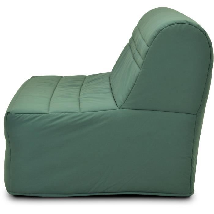 Banquette BZ - Tissu Vert - L143 x P97 x H89cm - Joe