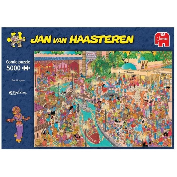 Puzzle - JUMBO - Efteling Fata Morgana 5000 pcs - Puzzles Jan Van Haasteren, qualité et style unique