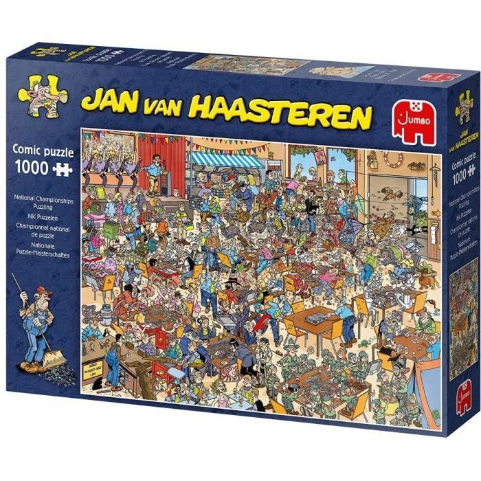 Puzzle - JUMBO - Efteling Sprookjesbos 1000 pcs - Puzzles Jan Van Haasteren, qualité et style unique