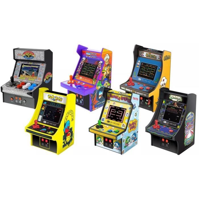 Console Micro Player PRO - Ms. Pac-Man - Arcade - Atari - Ecran 7cm Haute Résolution