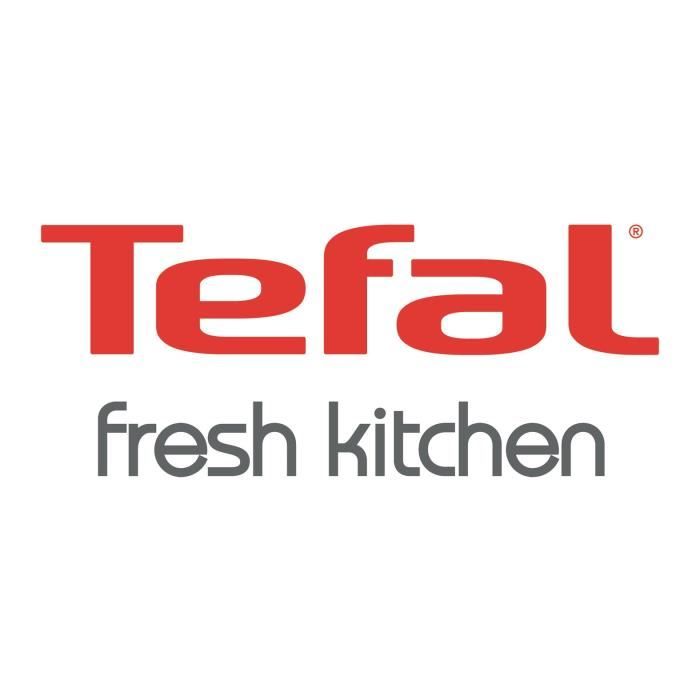 TEFAL Fresh Kitchen Set de 2 couteaux pour fruits et légumes, Lame acier inoxydable, Nettoyage facile, design ergonomique K0612314