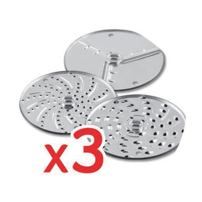 MOULINEX Classic Mouli-julienne, Râpe, Emince, Pieds rabattables, Compatible lave-vaisselle, Fabriqué en France, Blanc K1011014