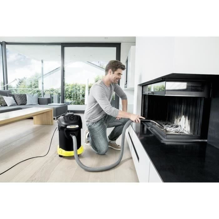 Aspirateur cendres et poussieres KARCHER AD 4 Premium - Cuve Métal 17 L - 600W