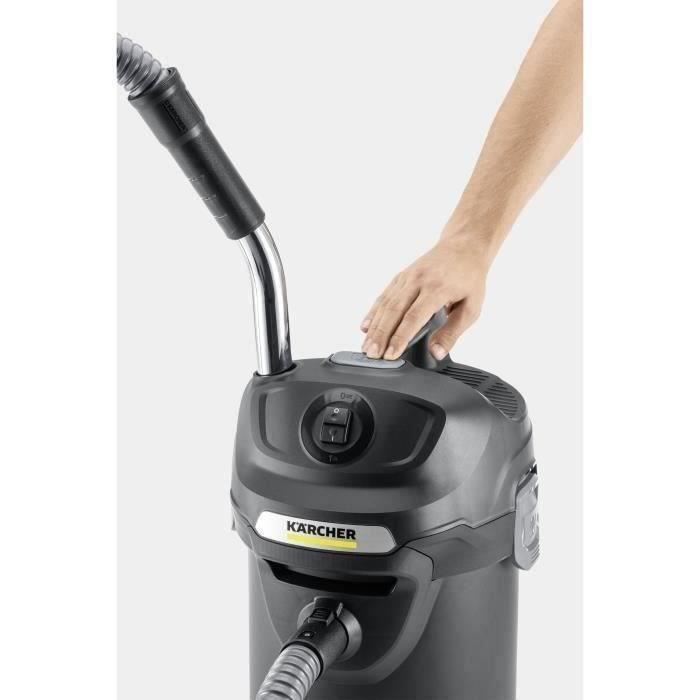 Aspirateur cendres et poussieres KARCHER AD 4 Premium - Cuve Métal 17 L - 600W