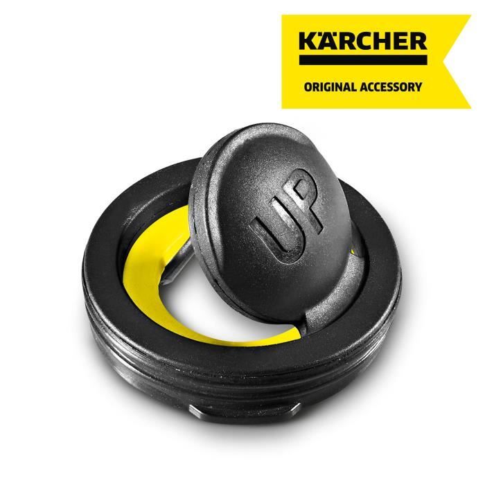 Adaptateur KÄRCHER 1 (25,4 mm) / 3/4 (19 mm) avec clapet anti-retour pour sortie G1 - Noir