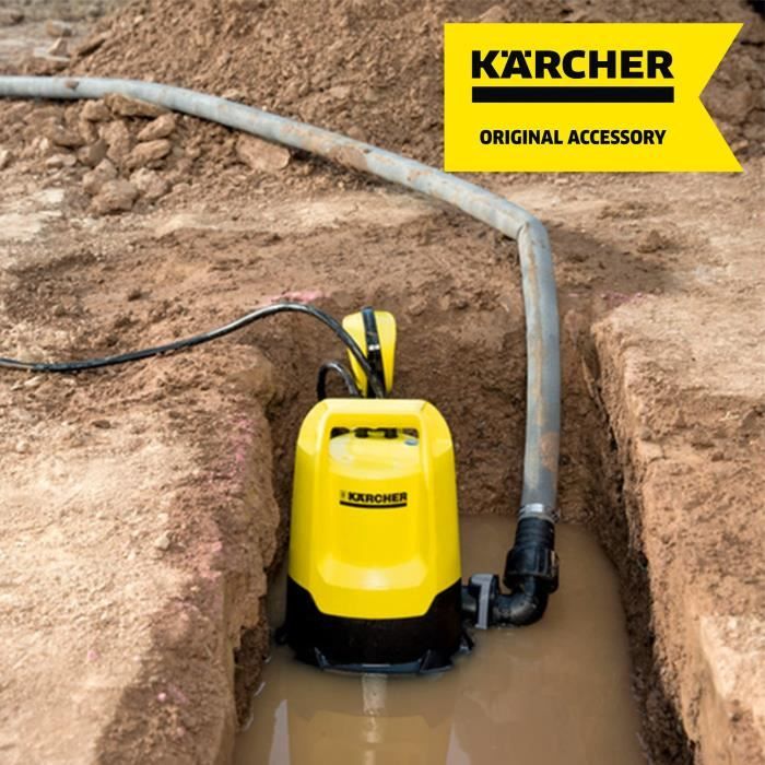 Kit tuyau plat en textile - KARCHER - 10 m x Ø 1''1/4 (32 mm) - Pratique - Débit élevé