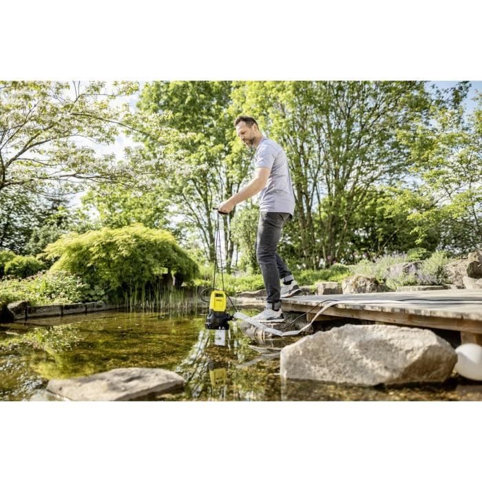 Pompe d'évacuation SP 16.000 Dual 2 en 1 eau chargée eau claire - Karcher