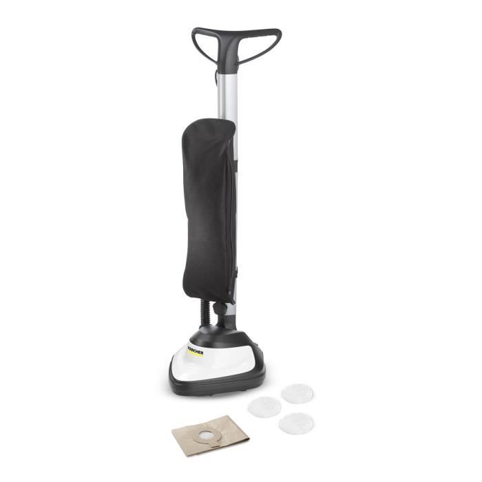 NEW KARCHER FP 303 - Aspiro-cireuse - 600 W - 1000  tr/min - Pour sols durs (parquet, stratifié, liege, pierre, linoléum, PVC,