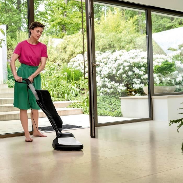 NEW KARCHER FP 303 - Aspiro-cireuse - 600 W - 1000  tr/min - Pour sols durs (parquet, stratifié, liege, pierre, linoléum, PVC,