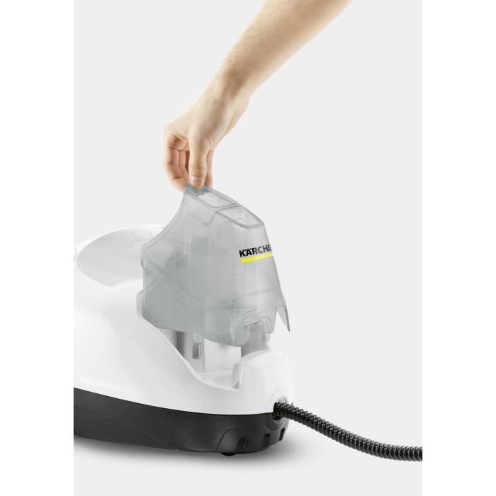 NEW KARCHER SC 4 Easy Fix - Nettoyeur Vapeur - 2000 W - 3,5 bars, autonomie illimitée, Élimine jusqu'a 99,9 % des virus et