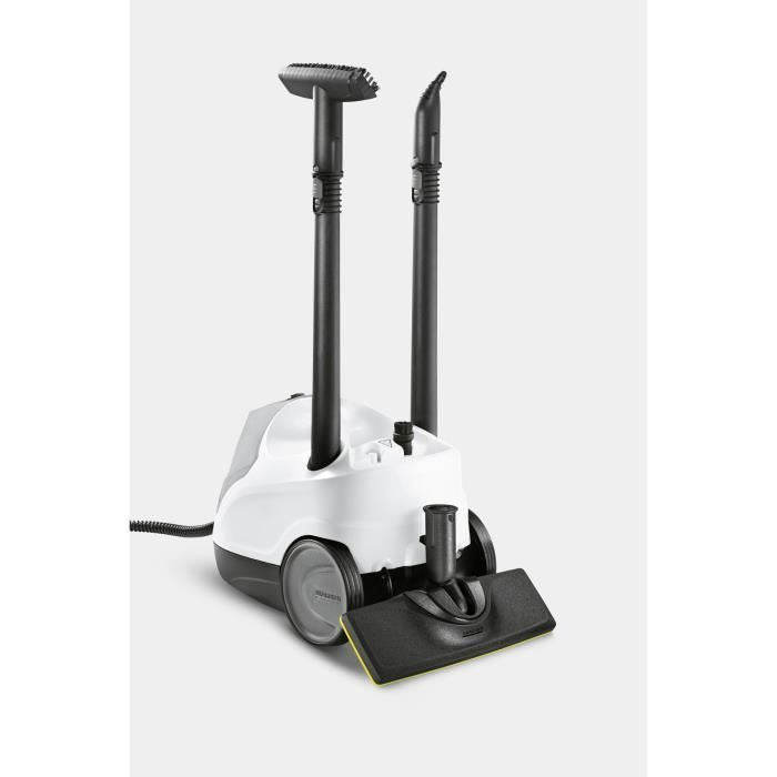 NEW KARCHER SC 4 Easy Fix - Nettoyeur Vapeur - 2000 W - 3,5 bars, autonomie illimitée, Élimine jusqu'a 99,9 % des virus et