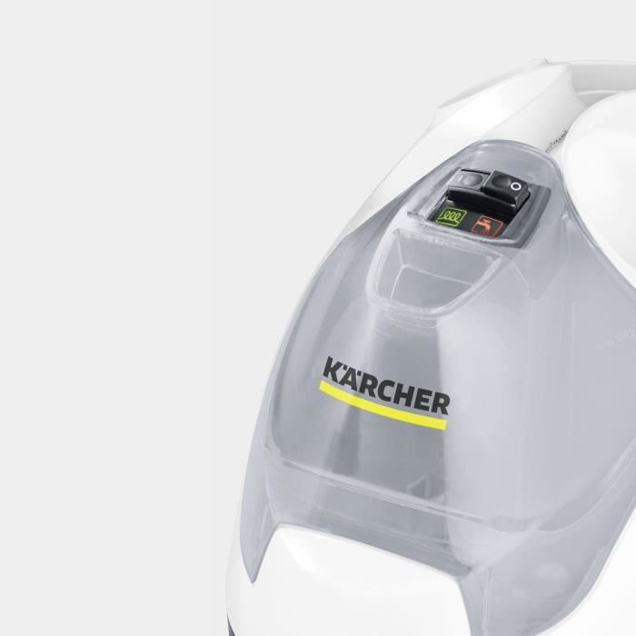 NEW KARCHER SC 4 Easy Fix - Nettoyeur Vapeur - 2000 W - 3,5 bars, autonomie illimitée, Élimine jusqu'a 99,9 % des virus et