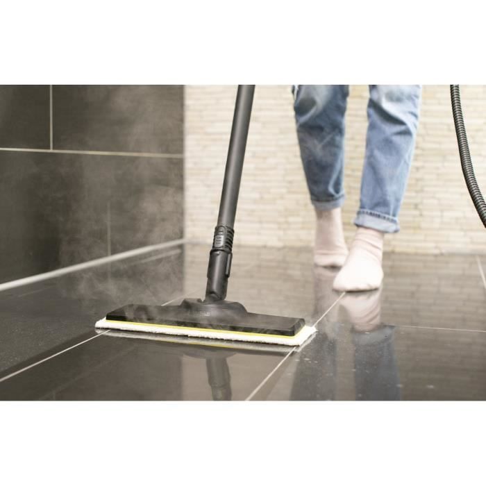 NEW KARCHER SC 4 Easy Fix - Nettoyeur Vapeur - 2000 W - 3,5 bars, autonomie illimitée, Élimine jusqu'a 99,9 % des virus et