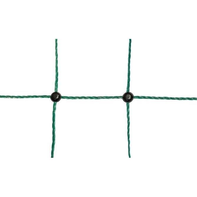 KERBL - Filet pour lapin et autres petits animaux électrifiable - 50 m - 65 cm - Double pointe - Vert