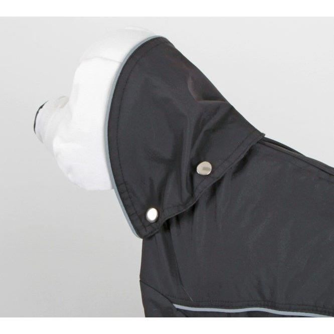 Manteau pour Chiens - KERBL - Manchester - 70 cm - Imperméable - Noir - Résistant aux intempéries