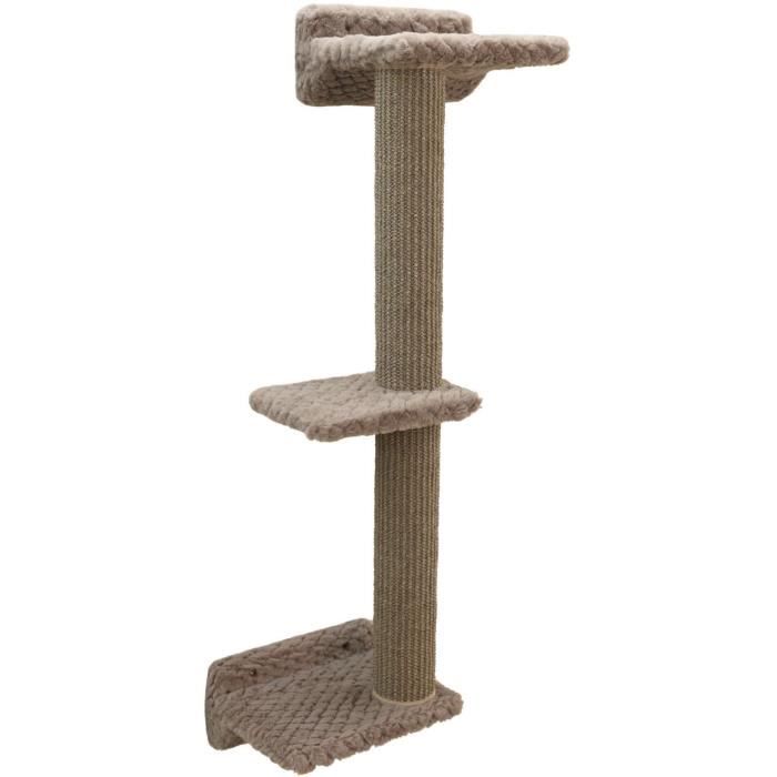 Mur d'escalade pour chats - KERBL - MONTE ALPI - 8 pieces - Gris - Tour d'escalade