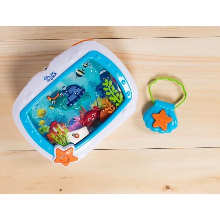 BABY EINSTEIN Veilleuse musicale, reves marins, contrôlable a distance, multicolore