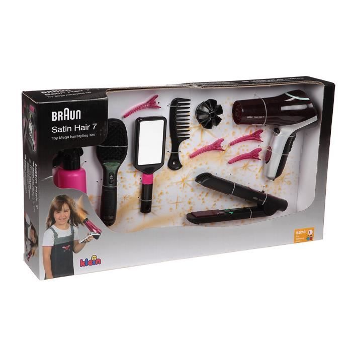 KLEIN - Mega set de coiffure Braun Satin Hair 7 pour enfant