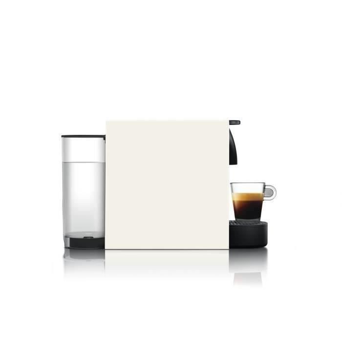 NESPRESSO KRUPS Essenza Mini Machine a café capsules Espresso, Réservoir 0.6 L, Pré-chauffage rapide, Blanc YY2912FD