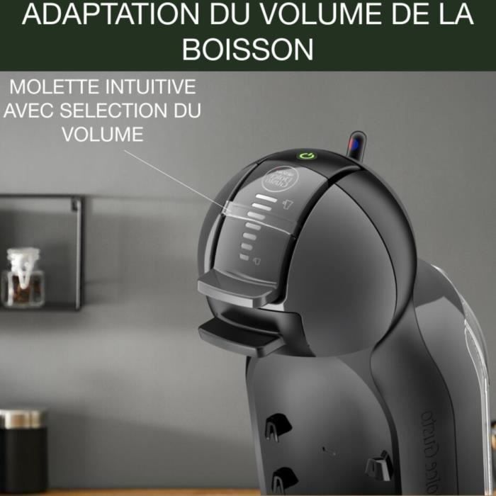 KRUPS Machine a café, Cafetiere capsules multi-boissons, Compacte, Arret automatique, Taille des boissons réglable, Mini Me